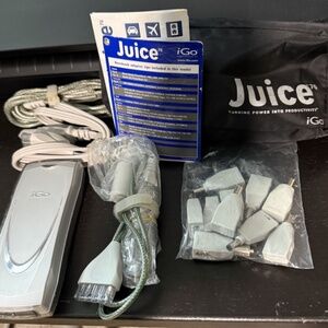 Juice 70 PS0055 iGO 70W Universal AC Auto Air Power Adapter Laptop Charger UOS